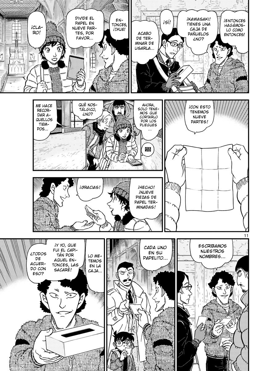 Detective Conan Capitulo 1028: La villa montañosa en las montañas nevadas página 12