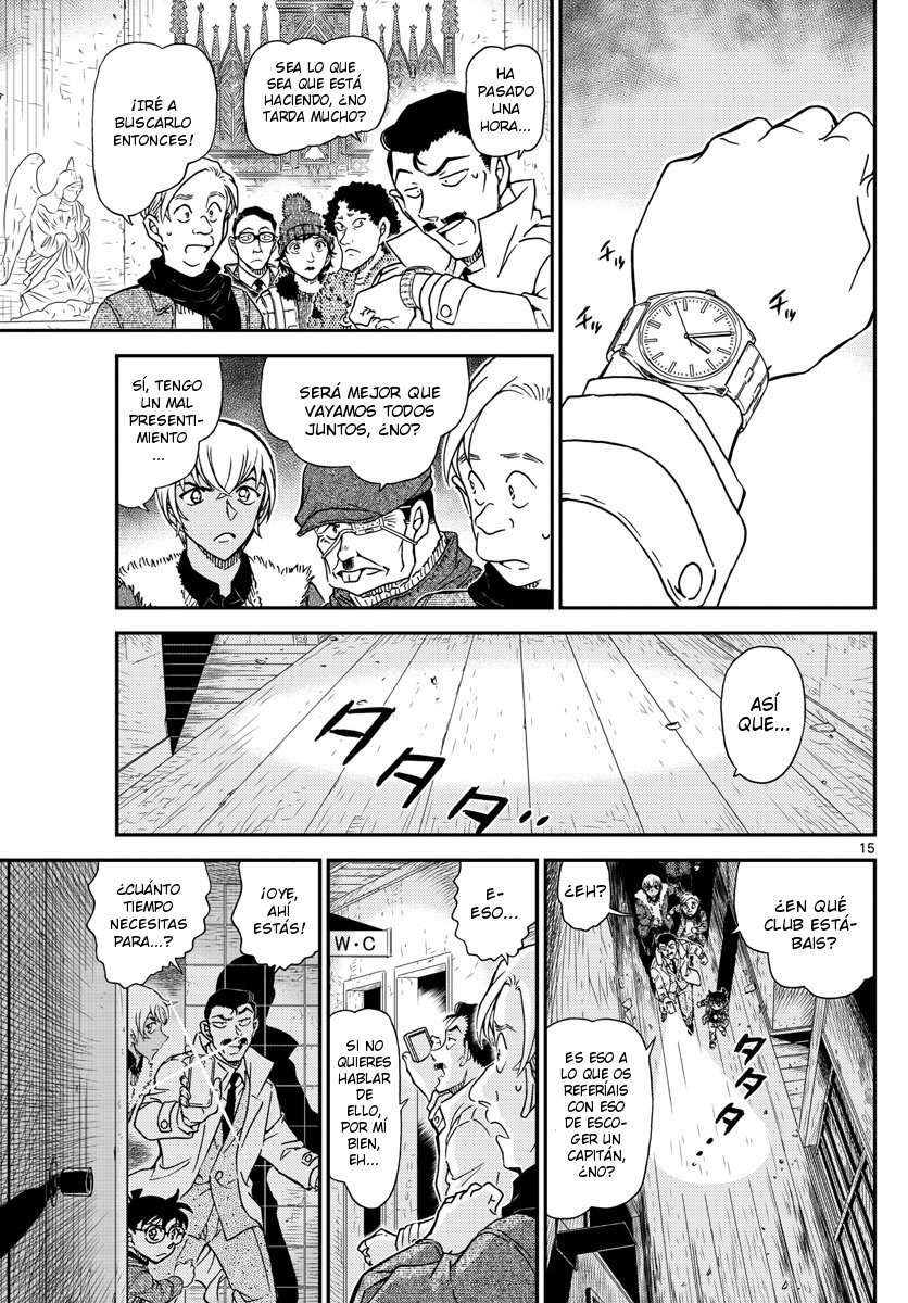 Detective Conan Capitulo 1028: La villa montañosa en las montañas nevadas página 16