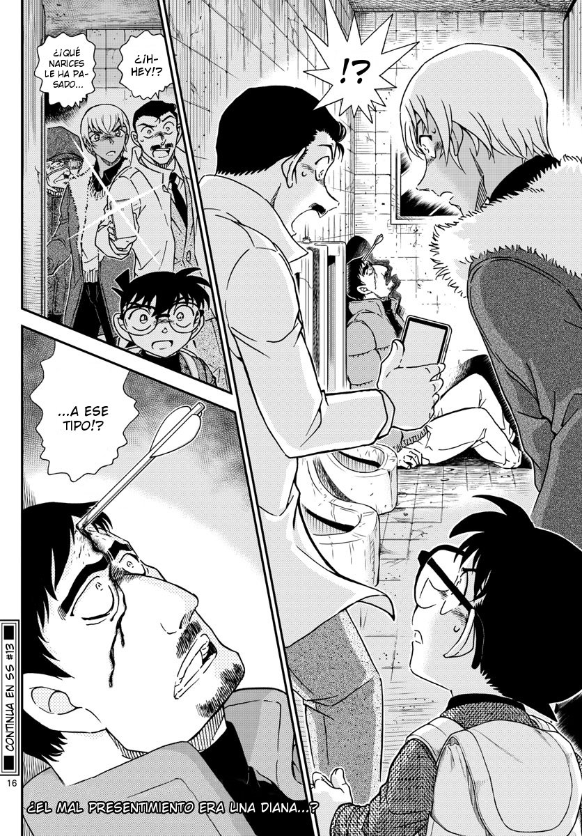 Detective Conan Capitulo 1028: La villa montañosa en las montañas nevadas página 17