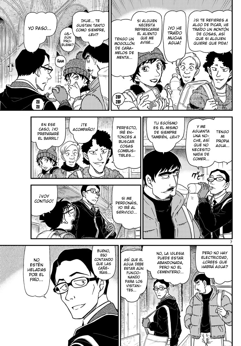 Detective Conan Capitulo 1028: La villa montañosa en las montañas nevadas página 8