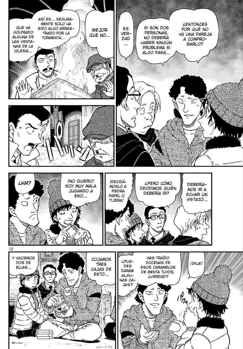 Detective Conan Capitulo 1029: Capaz de dormir a los niños que lloran página 12