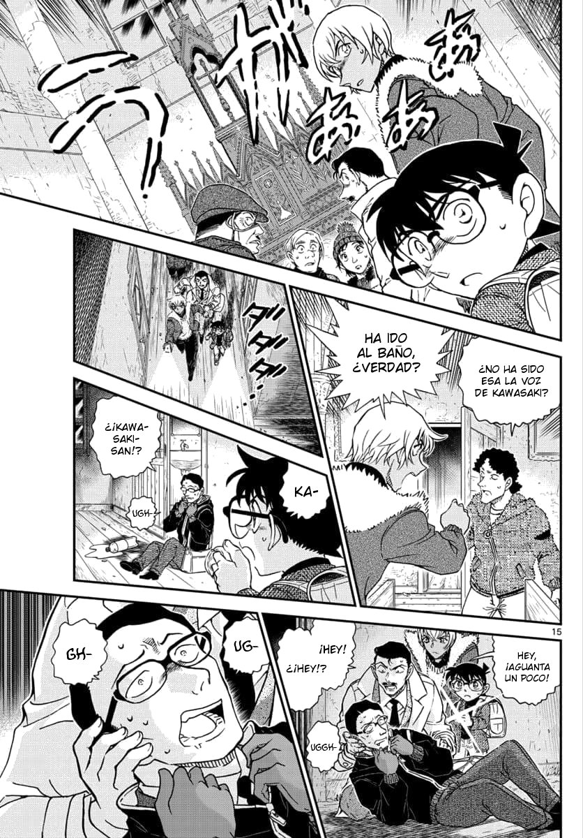 Detective Conan Capitulo 1029: Capaz de dormir a los niños que lloran página 15