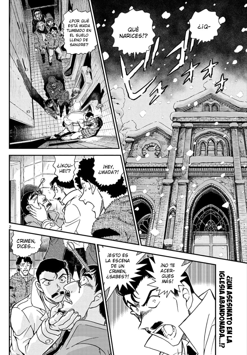 Detective Conan Capitulo 1029: Capaz de dormir a los niños que lloran página 2