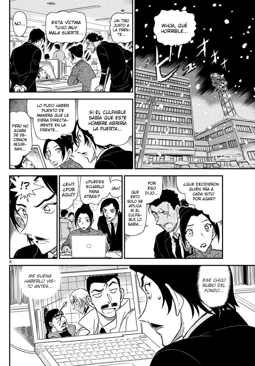 Detective Conan Capitulo 1029: Capaz de dormir a los niños que lloran página 6