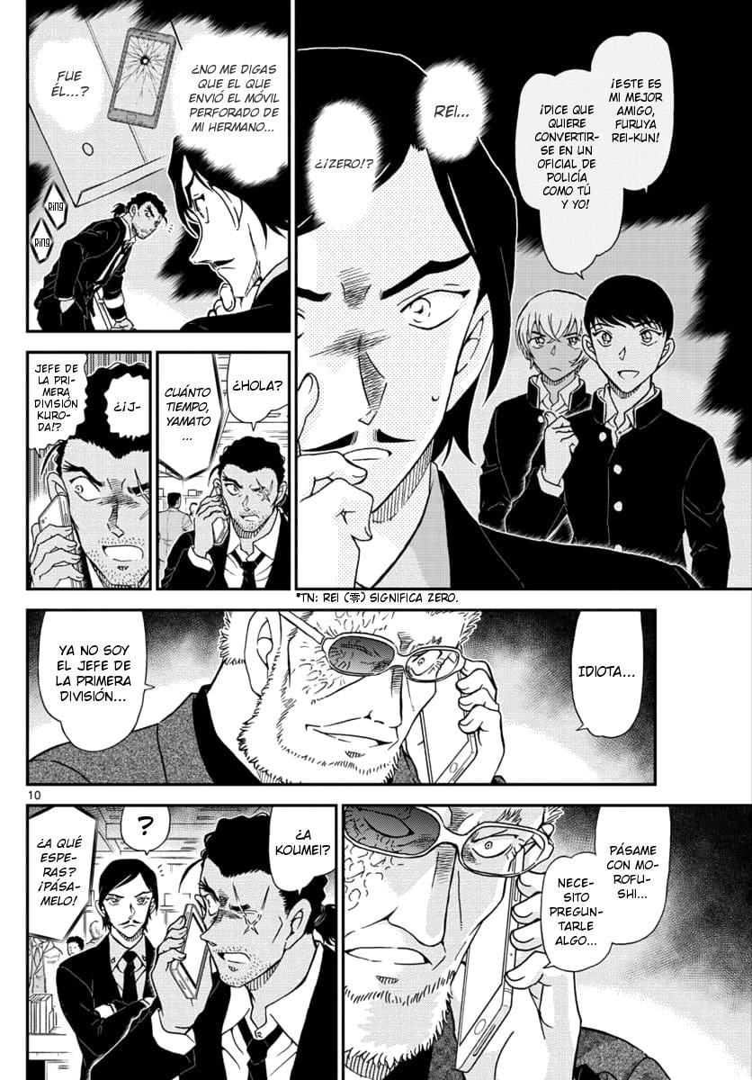 Detective Conan Capitulo 1030: Como tú... página 10