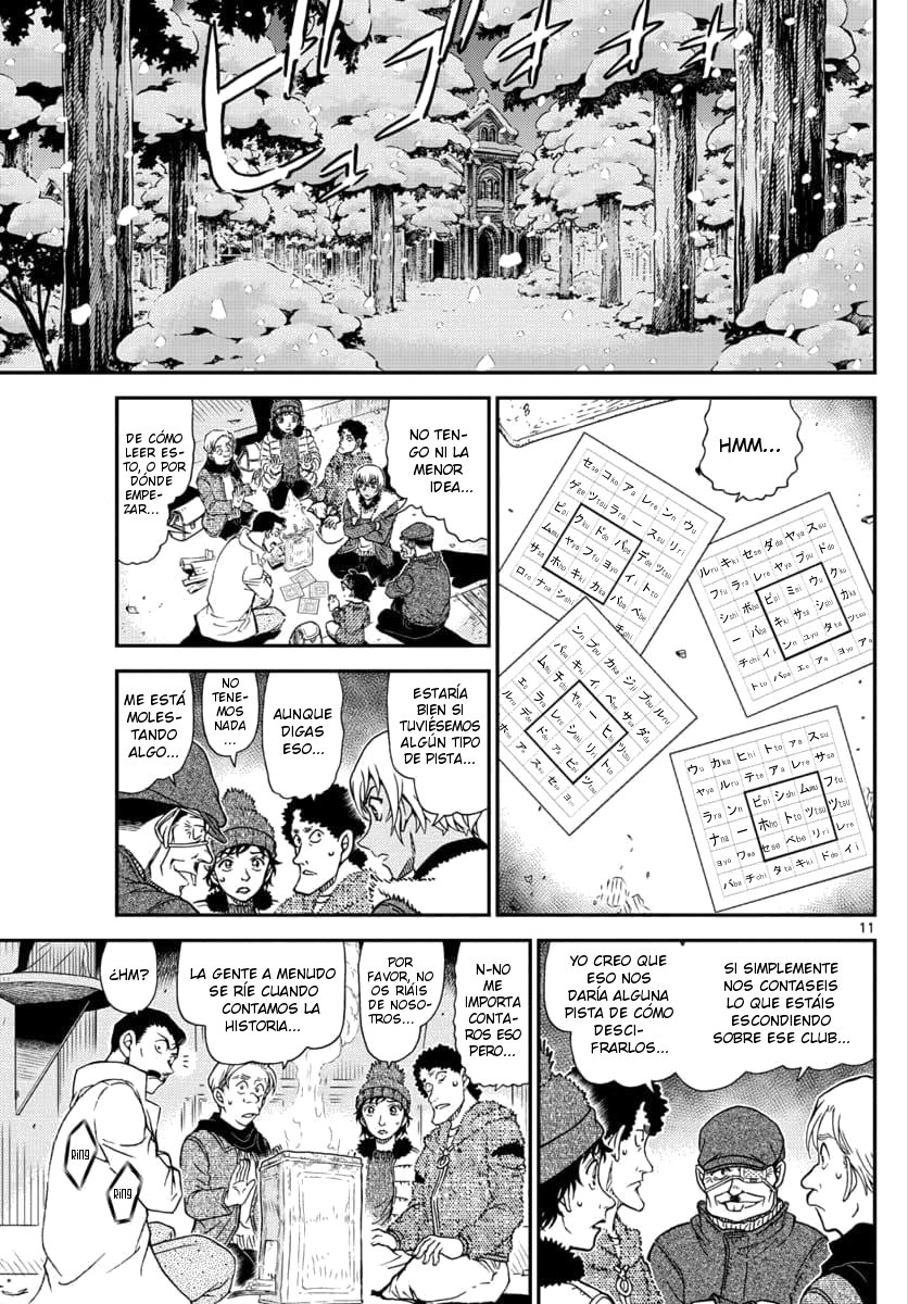 Detective Conan Capitulo 1030: Como tú... página 11