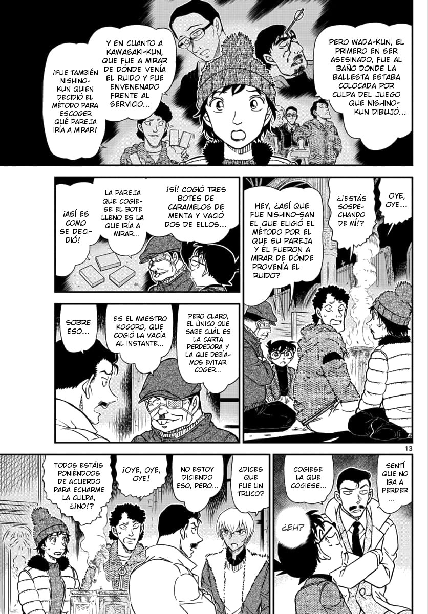 Detective Conan Capitulo 1030: Como tú... página 13