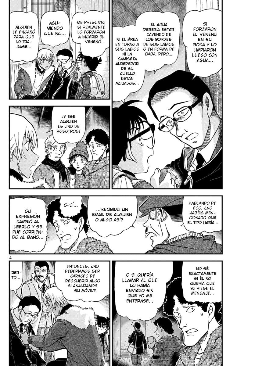 Detective Conan Capitulo 1030: Como tú... página 4