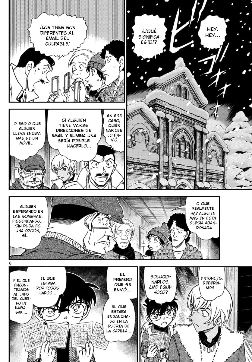 Detective Conan Capitulo 1030: Como tú... página 6