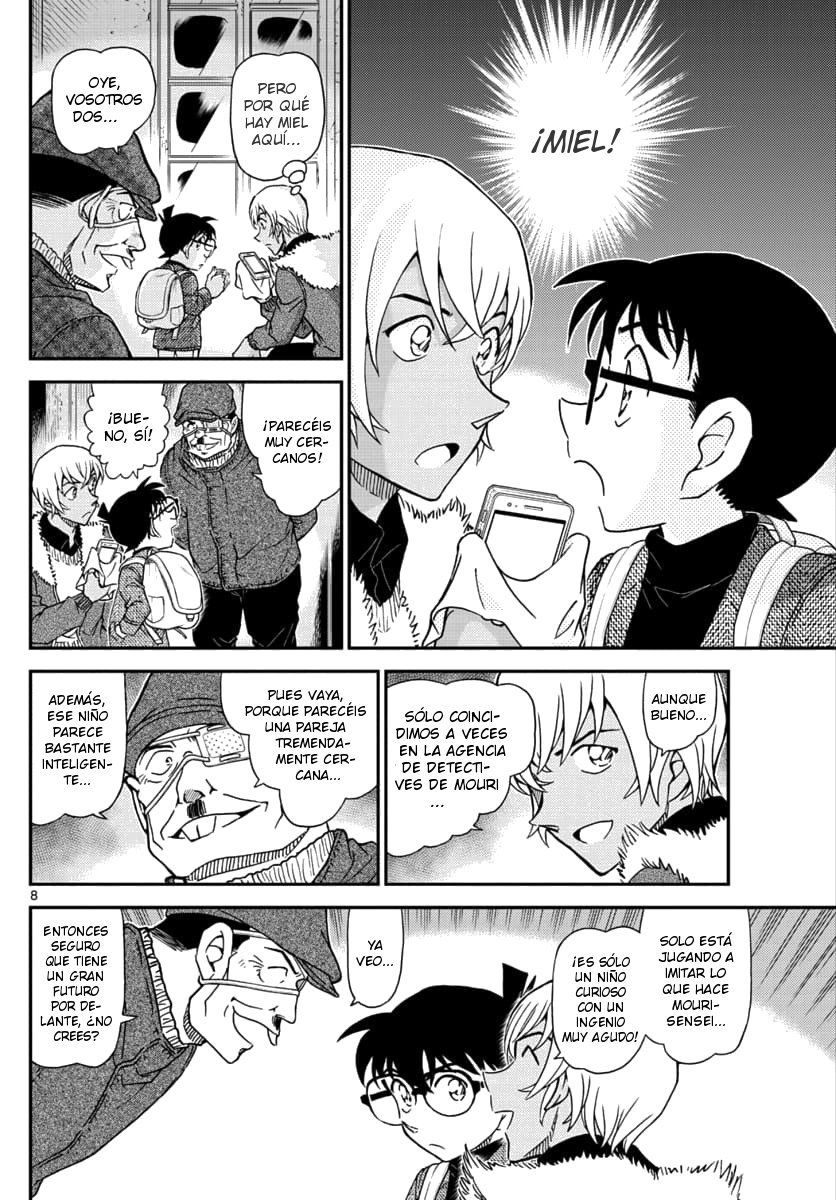 Detective Conan Capitulo 1030: Como tú... página 8