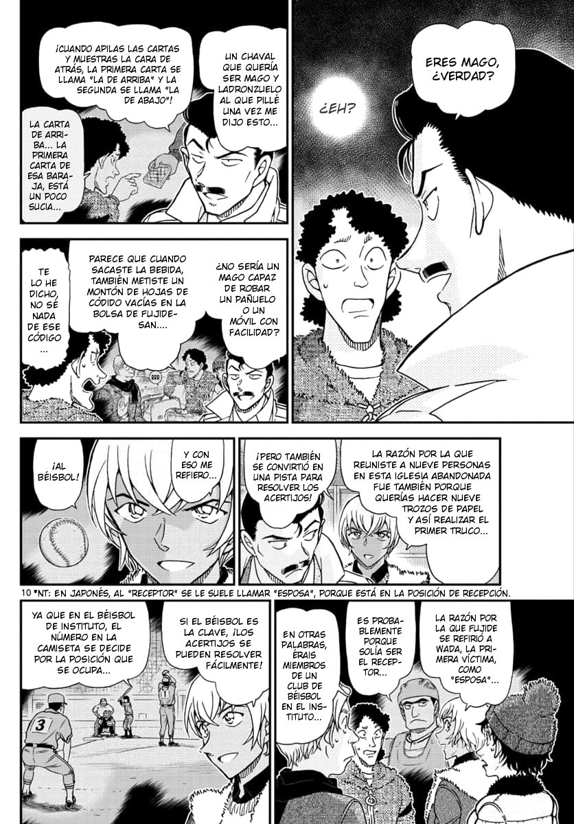 Detective Conan Capitulo 1031: Un sentimiento peligroso página 10