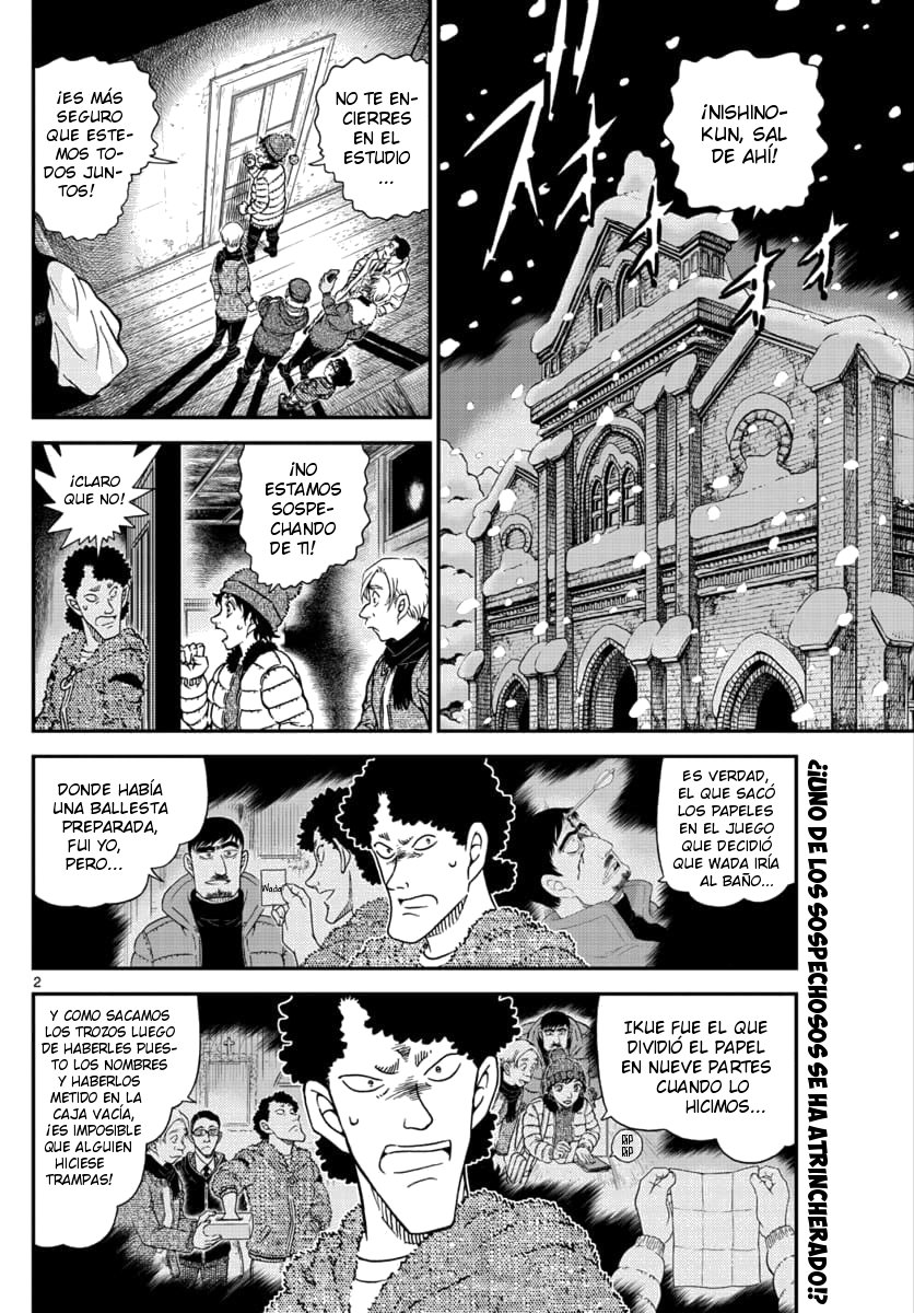Detective Conan Capitulo 1031: Un sentimiento peligroso página 2