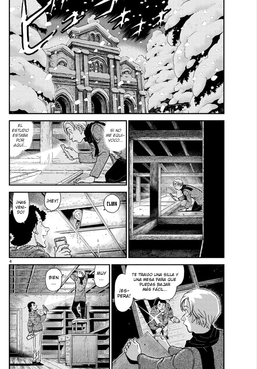 Detective Conan Capitulo 1031: Un sentimiento peligroso página 4
