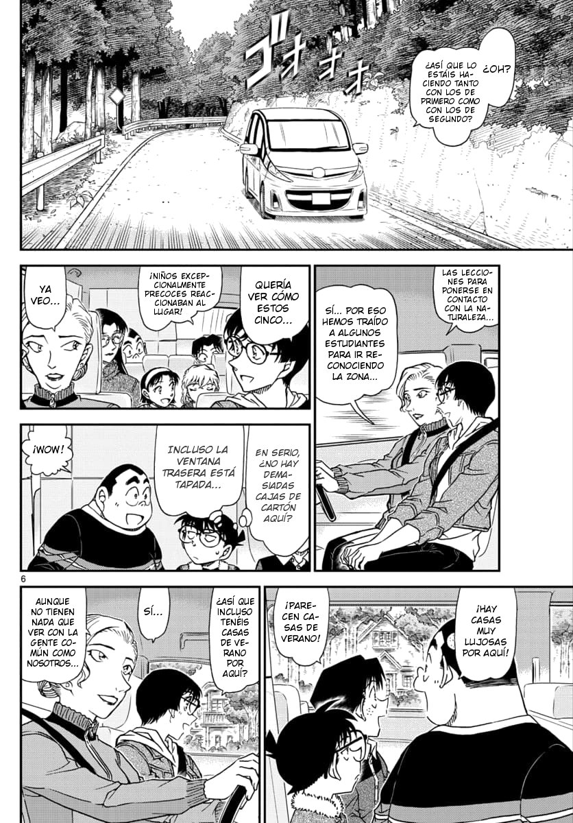 Detective Conan Capitulo 1032: Coleccionando plantas salvajes comestibles página 7