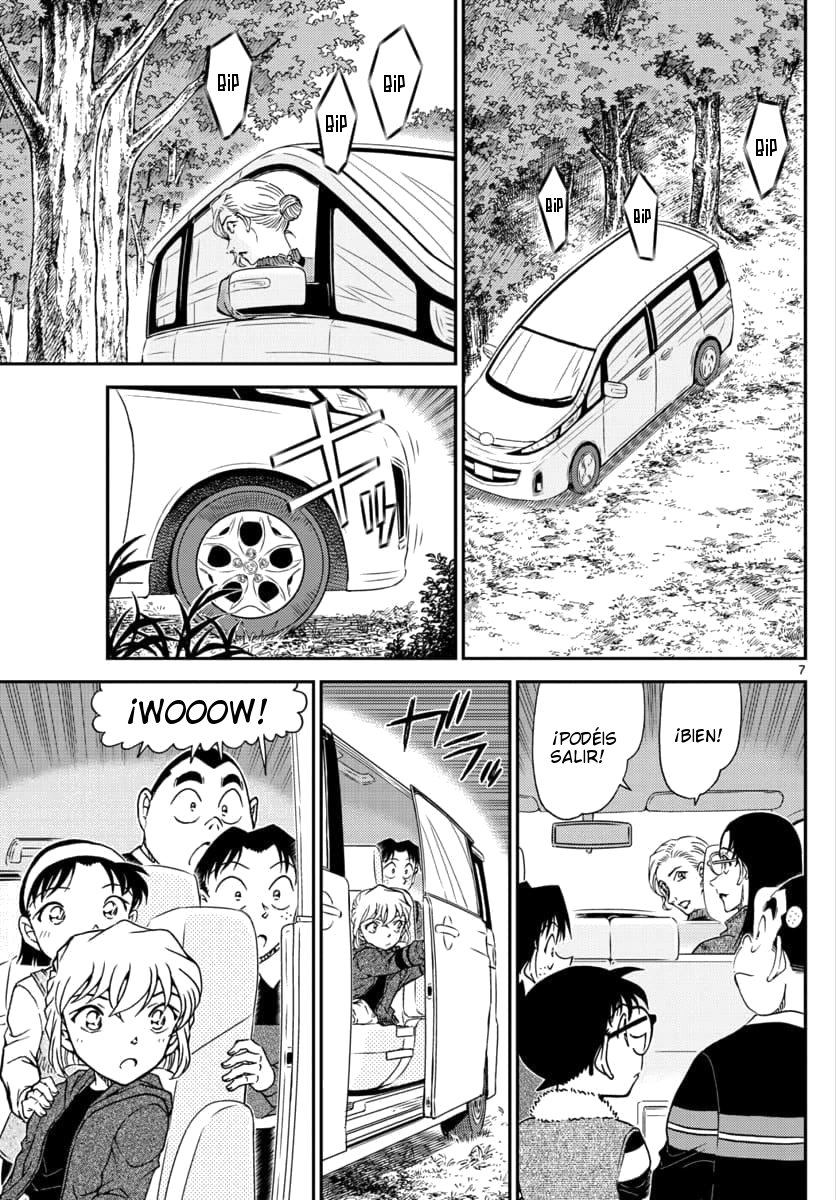 Detective Conan Capitulo 1032: Coleccionando plantas salvajes comestibles página 8