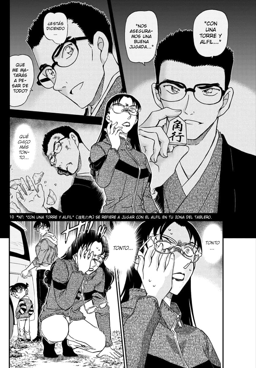 Detective Conan Capitulo 1033: Amuleto de la suerte página 10