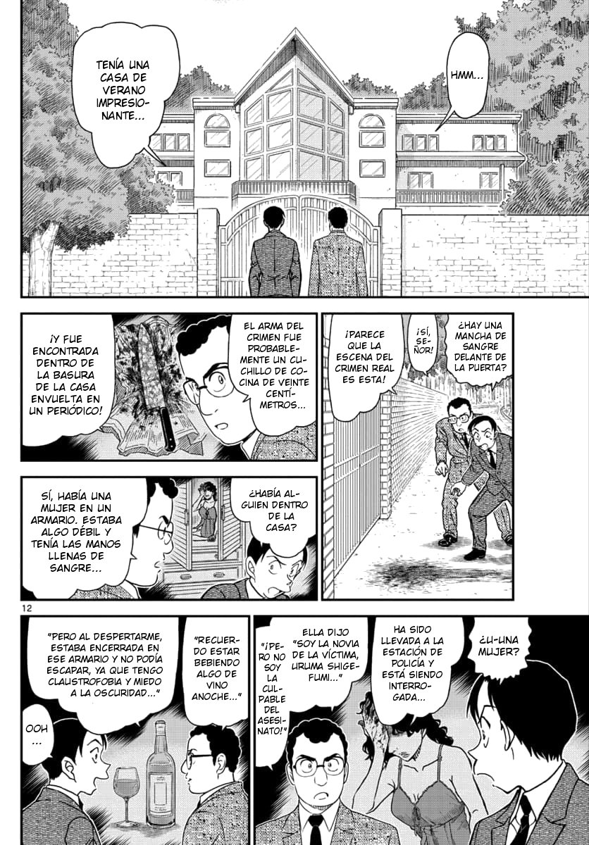Detective Conan Capitulo 1033: Amuleto de la suerte página 12