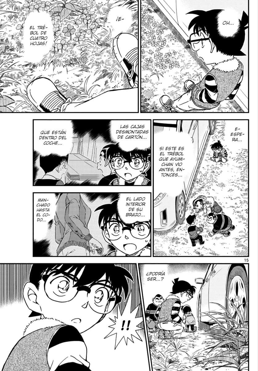 Detective Conan Capitulo 1033: Amuleto de la suerte página 15