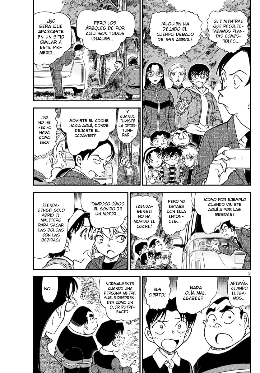 Detective Conan Capitulo 1033: Amuleto de la suerte página 3