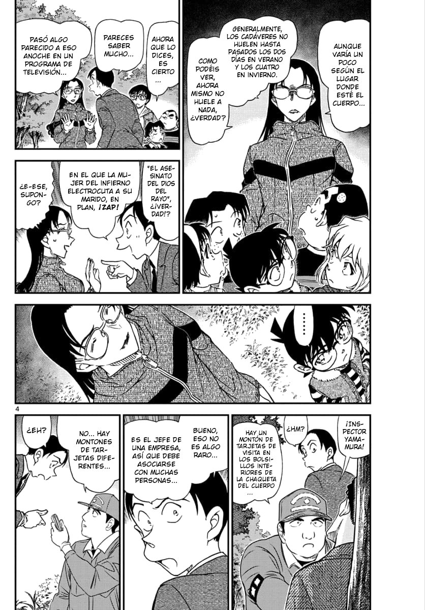 Detective Conan Capitulo 1033: Amuleto de la suerte página 4