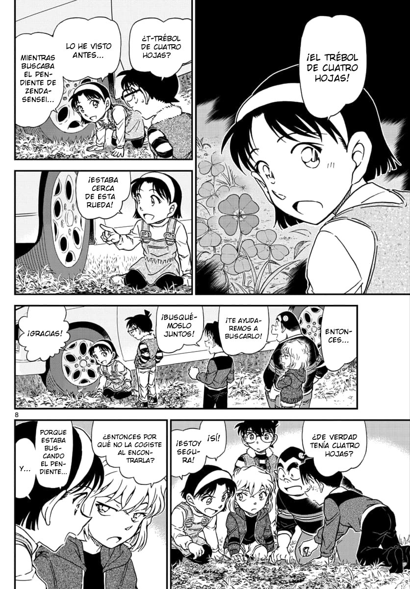 Detective Conan Capitulo 1033: Amuleto de la suerte página 8