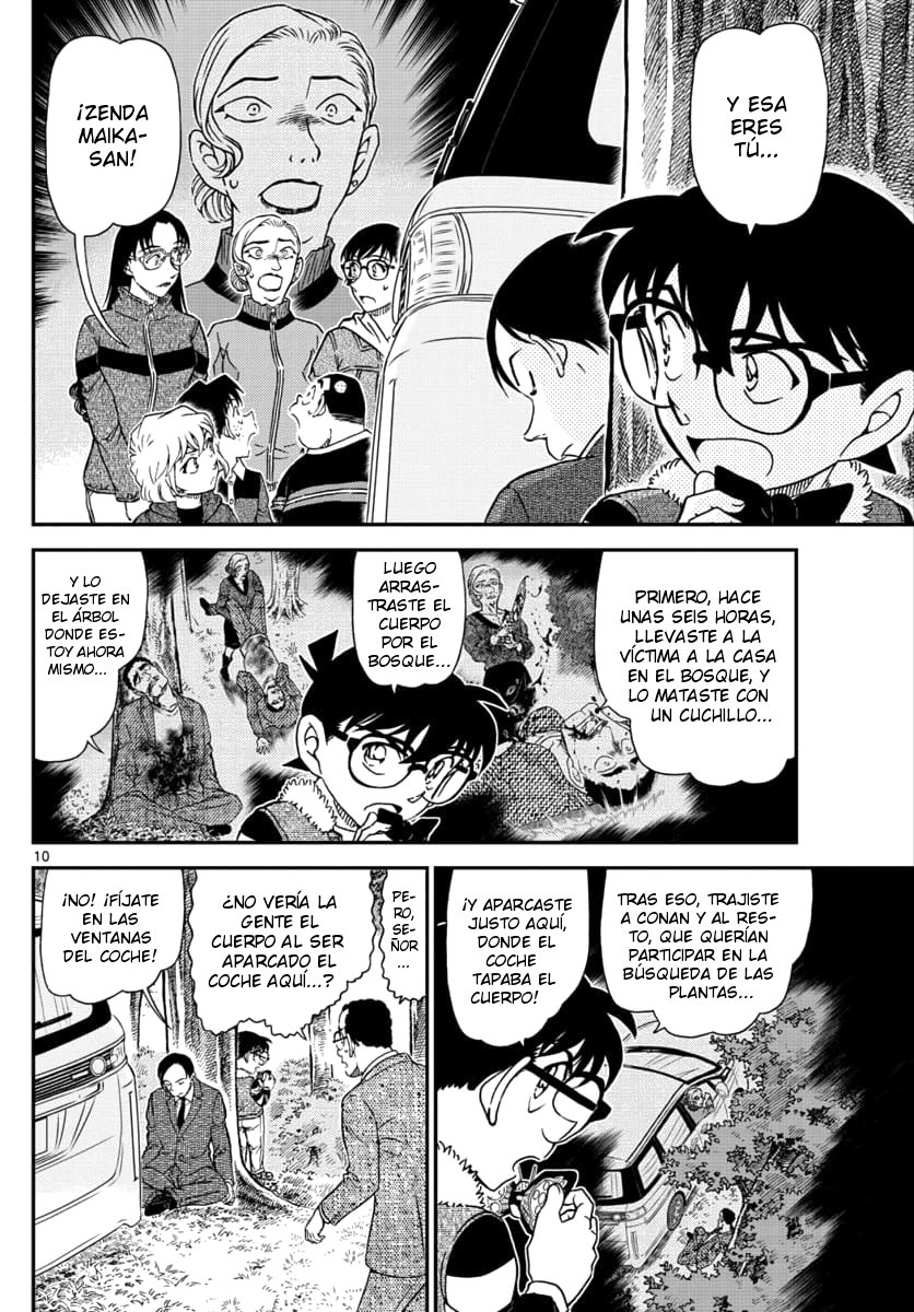 Detective Conan Capitulo 1034: Ya que eres un poco torpe página 10