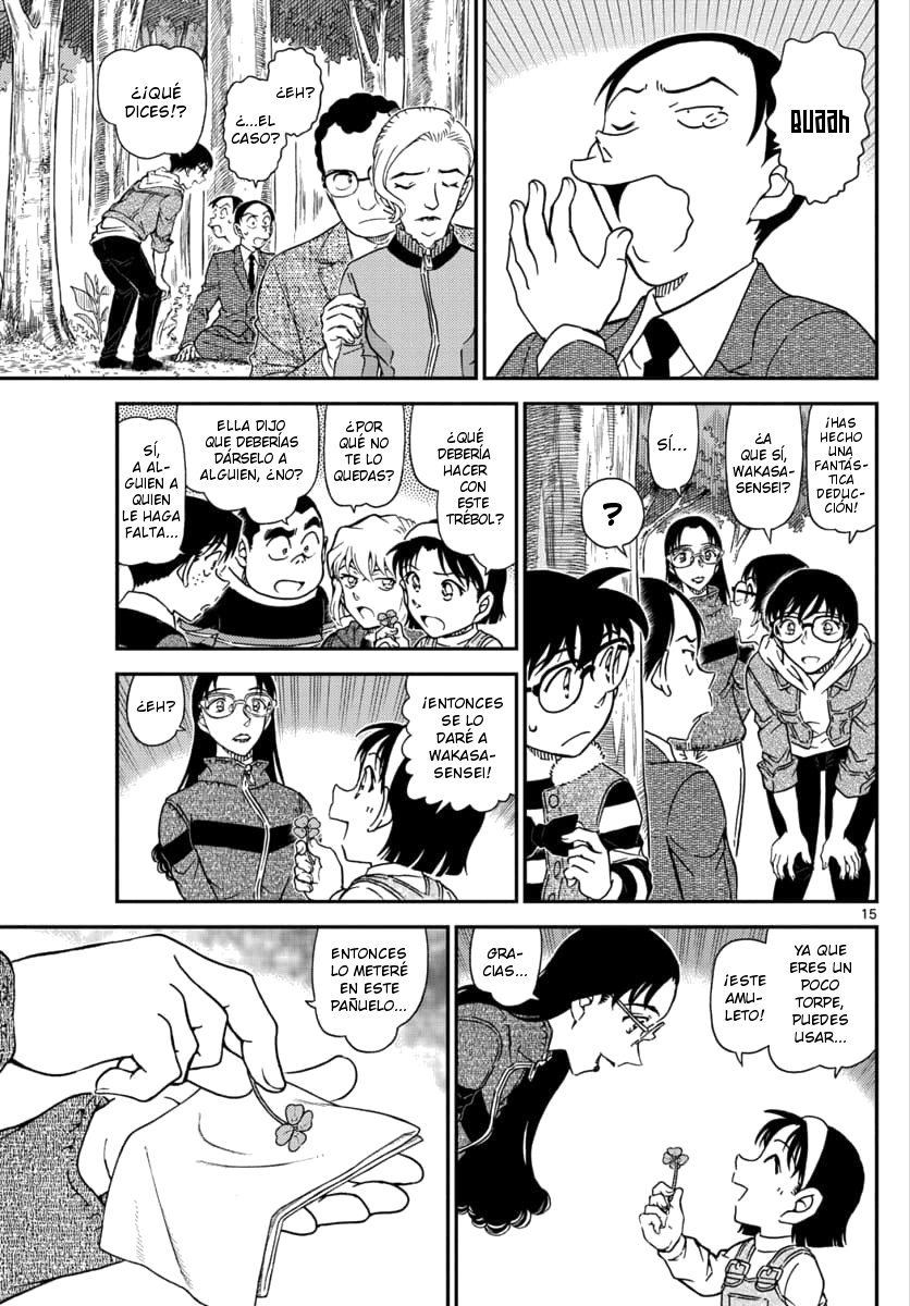 Detective Conan Capitulo 1034: Ya que eres un poco torpe página 15