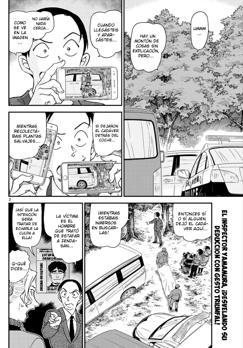 Detective Conan Capitulo 1034: Ya que eres un poco torpe página 2