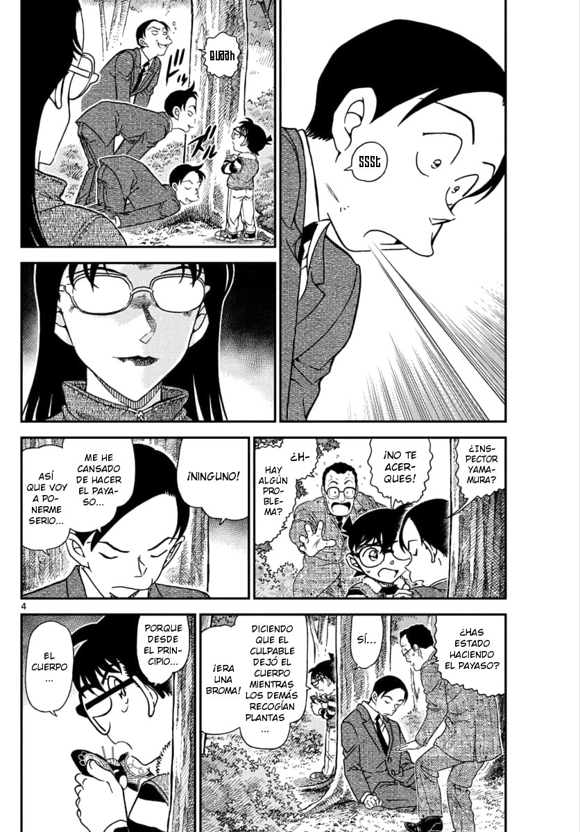 Detective Conan Capitulo 1034: Ya que eres un poco torpe página 4