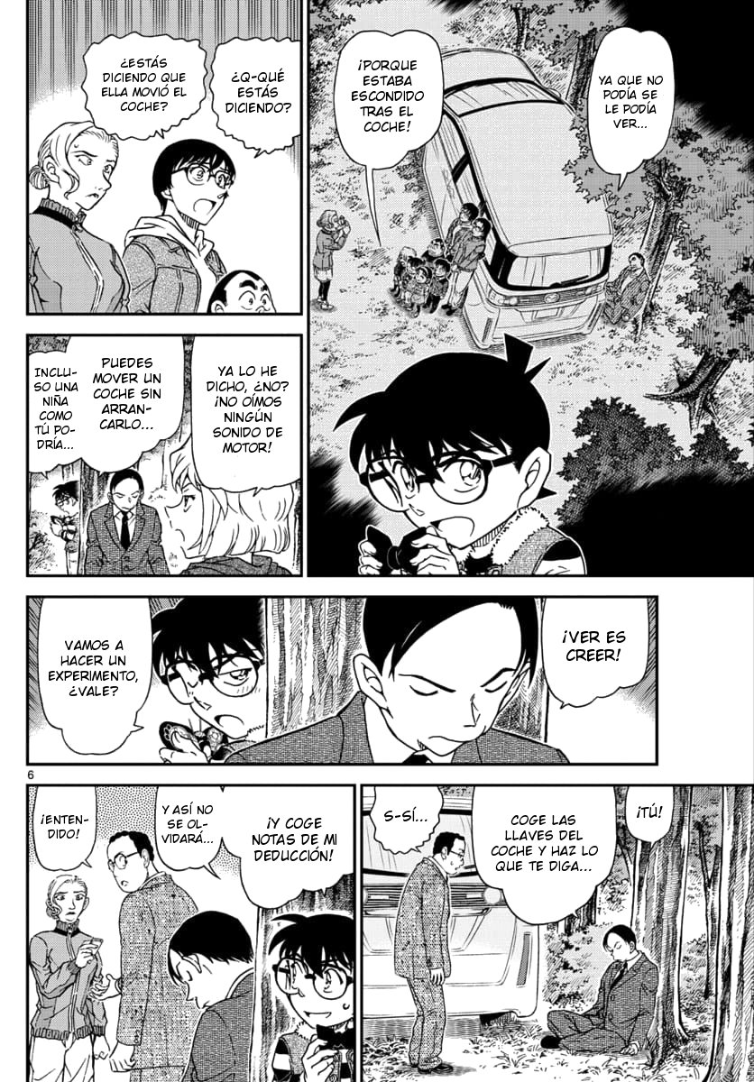 Detective Conan Capitulo 1034: Ya que eres un poco torpe página 6