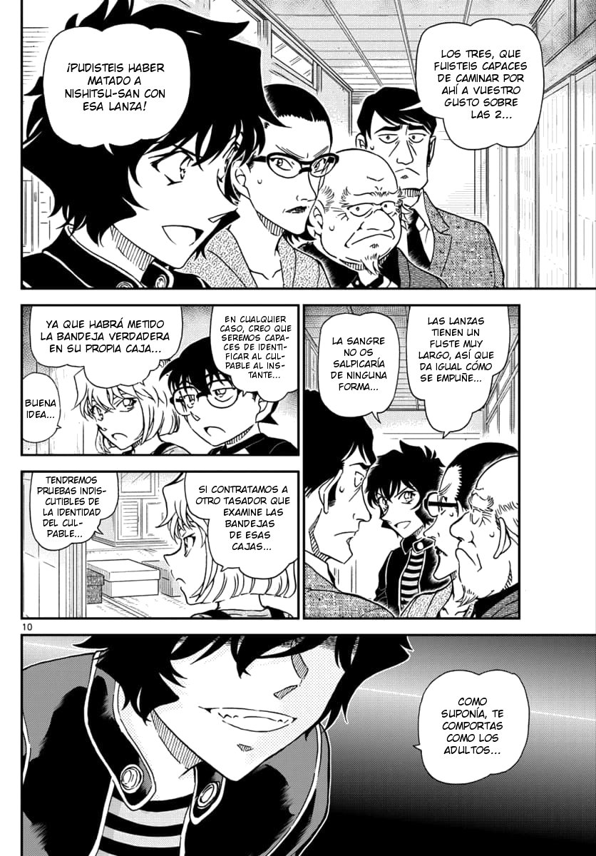 Detective Conan Capitulo 1036: Una niña que parece un adulto página 10