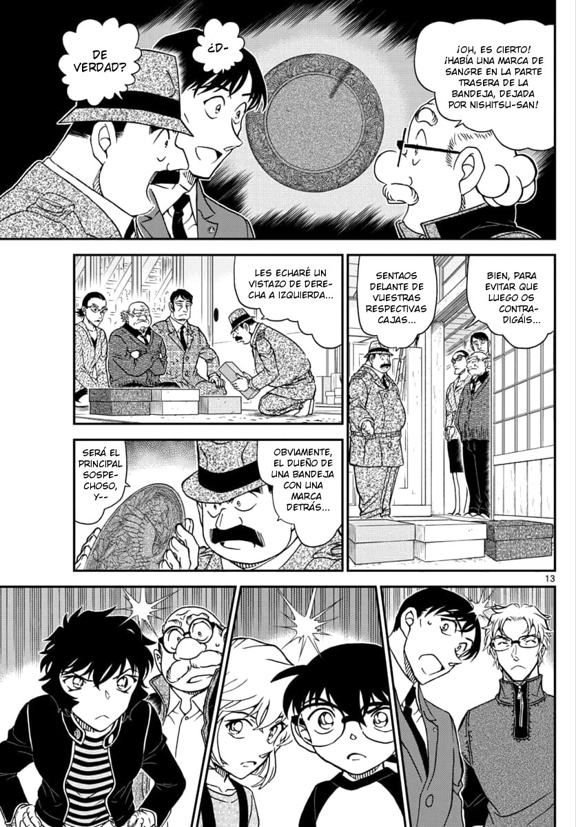 Detective Conan Capitulo 1036: Una niña que parece un adulto página 13