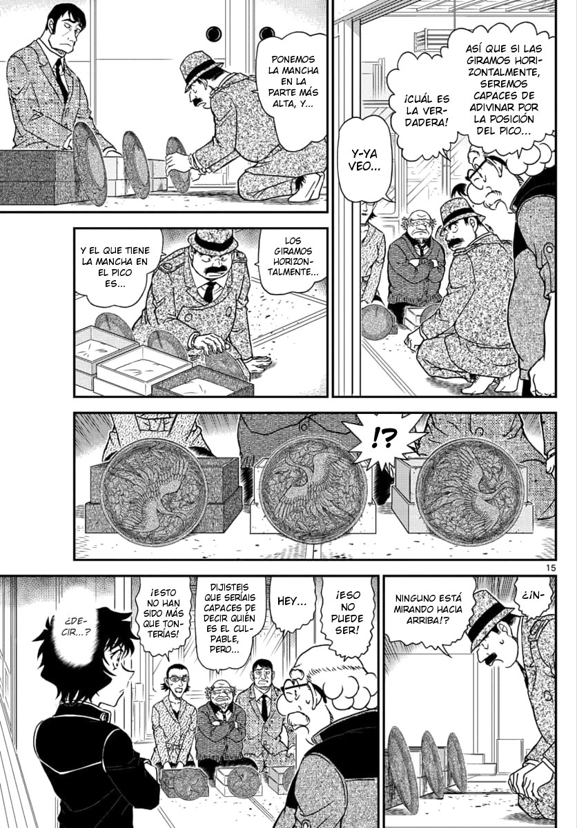 Detective Conan Capitulo 1036: Una niña que parece un adulto página 15