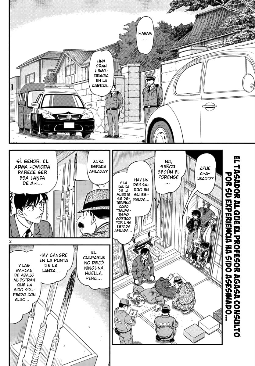 Detective Conan Capitulo 1036: Una niña que parece un adulto página 2