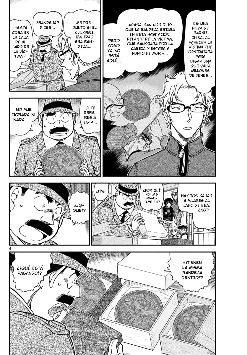 Detective Conan Capitulo 1036: Una niña que parece un adulto página 4