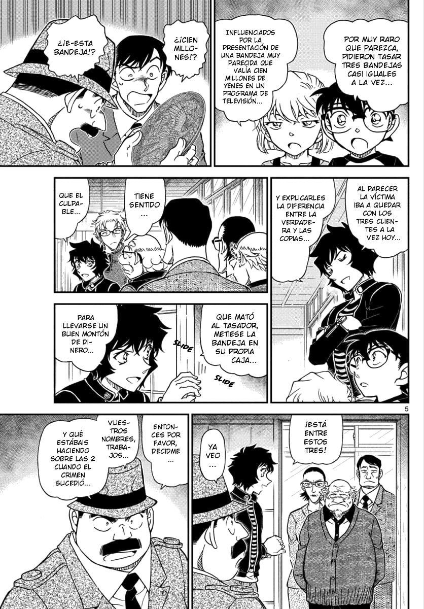 Detective Conan Capitulo 1036: Una niña que parece un adulto página 5
