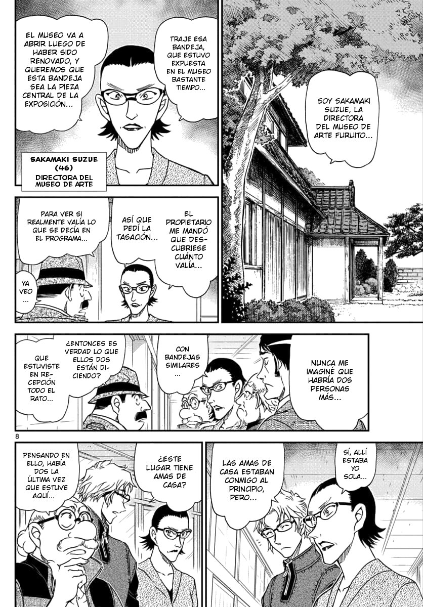 Detective Conan Capitulo 1036: Una niña que parece un adulto página 8