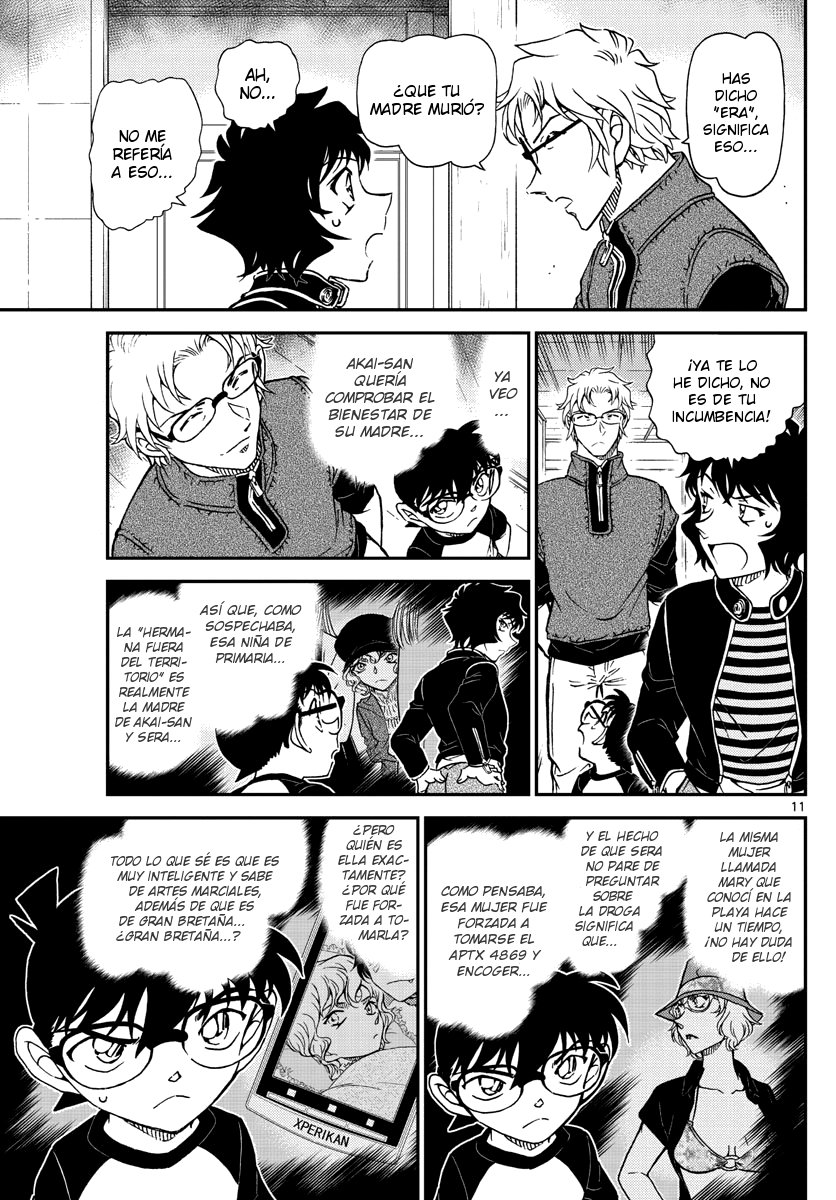 Detective Conan Capitulo 1037: El paso del tiempo... página 12