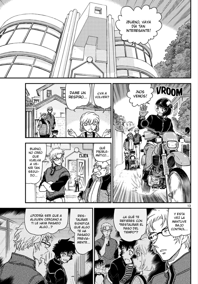 Detective Conan Capitulo 1038: Sal, no te escondas página 14