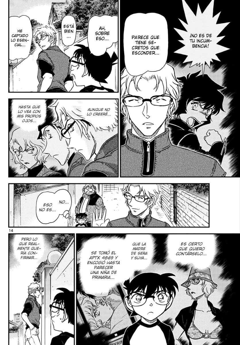 Detective Conan Capitulo 1038: Sal, no te escondas página 15