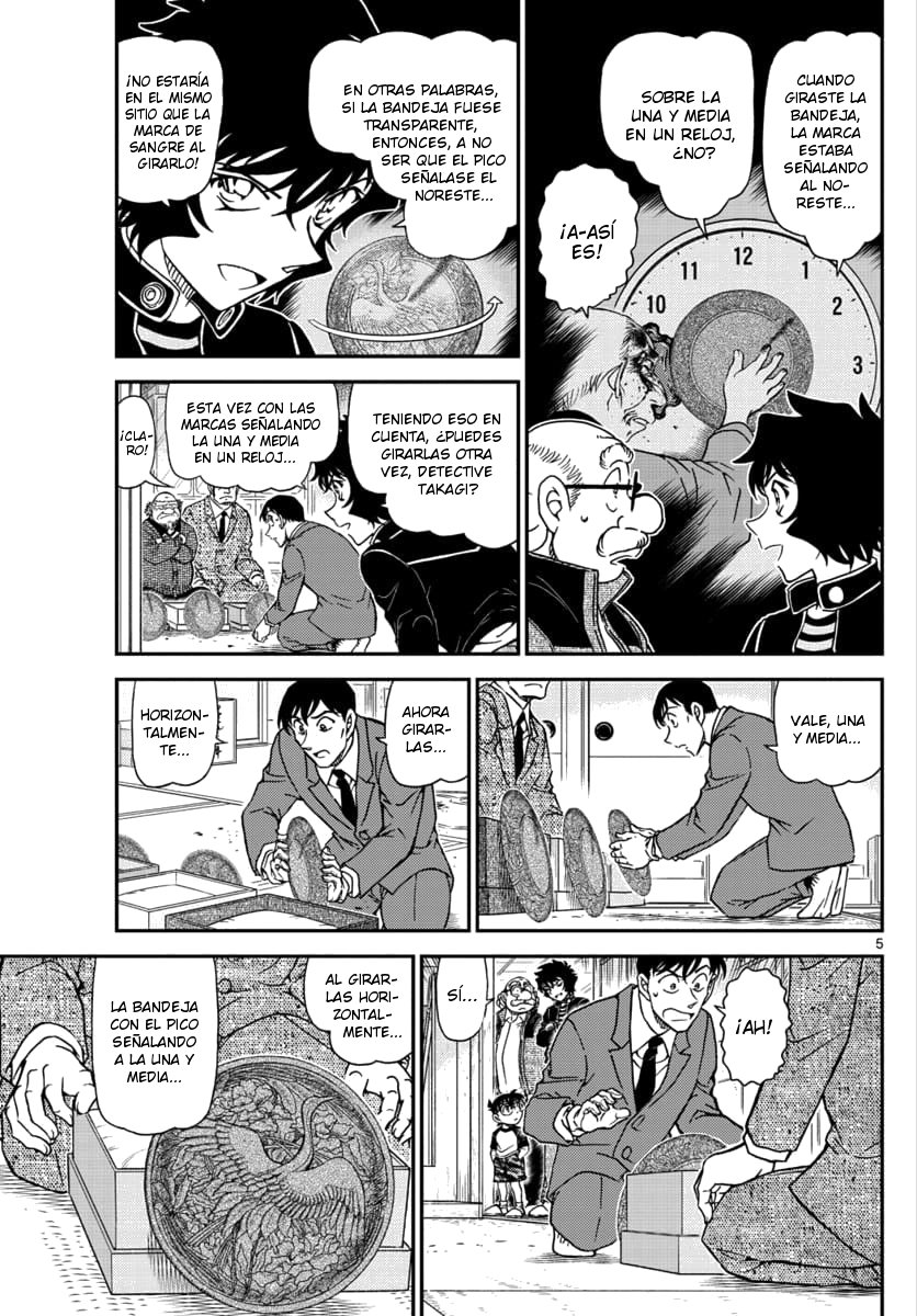 Detective Conan Capitulo 1038: Sal, no te escondas página 6