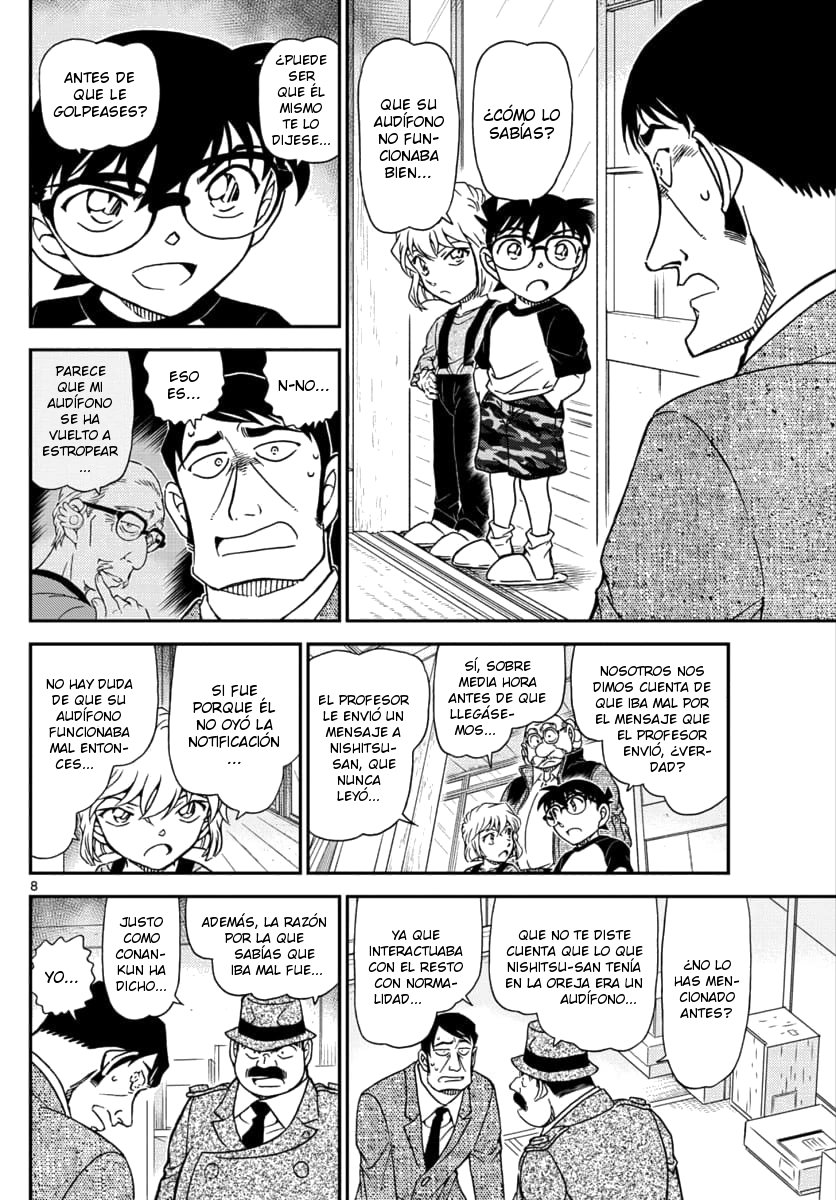 Detective Conan Capitulo 1038: Sal, no te escondas página 9