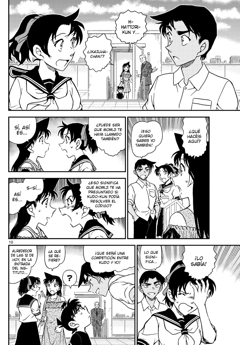 Detective Conan Capitulo 1039: El reto de Momiji página 10