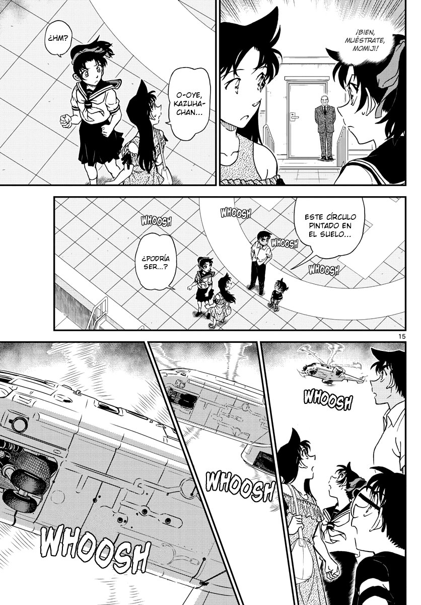 Detective Conan Capitulo 1039: El reto de Momiji página 15