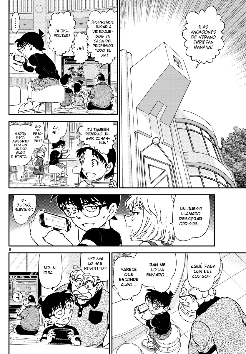 Detective Conan Capitulo 1039: El reto de Momiji página 6