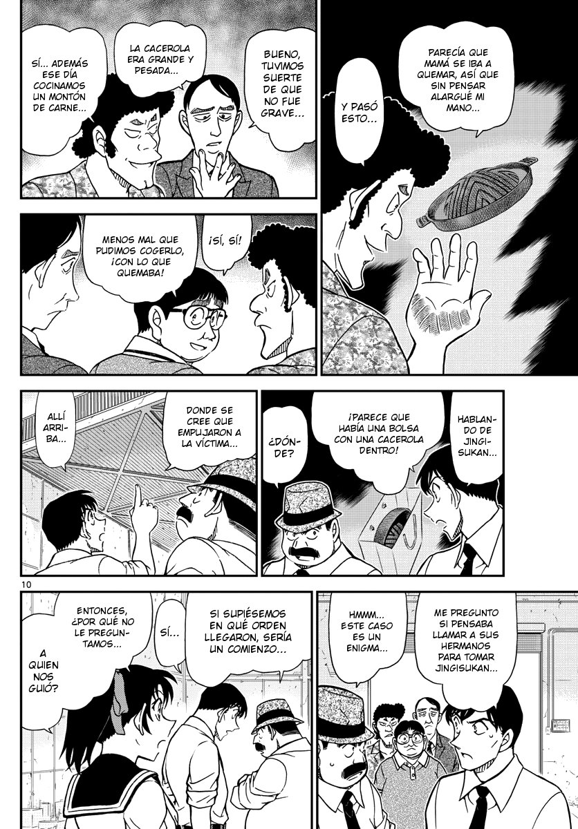 Detective Conan Capitulo 1041: Hermanos reunidos después de 30 años página 10