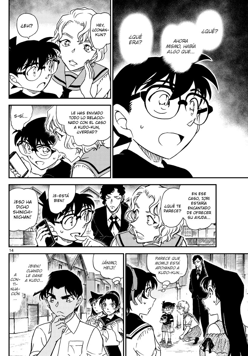 Detective Conan Capitulo 1041: Hermanos reunidos después de 30 años página 14