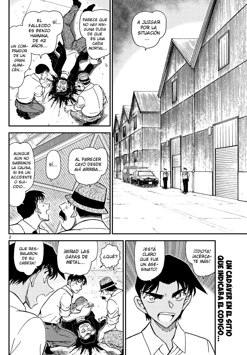 Detective Conan Capitulo 1041: Hermanos reunidos después de 30 años página 2
