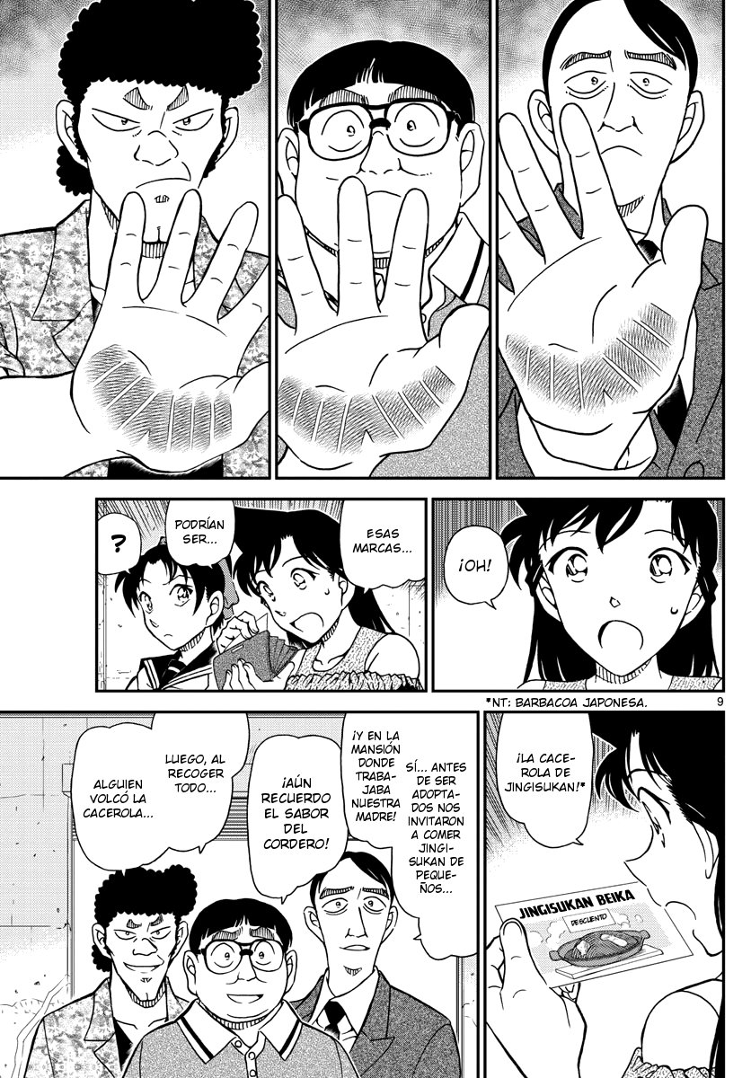 Detective Conan Capitulo 1041: Hermanos reunidos después de 30 años página 9