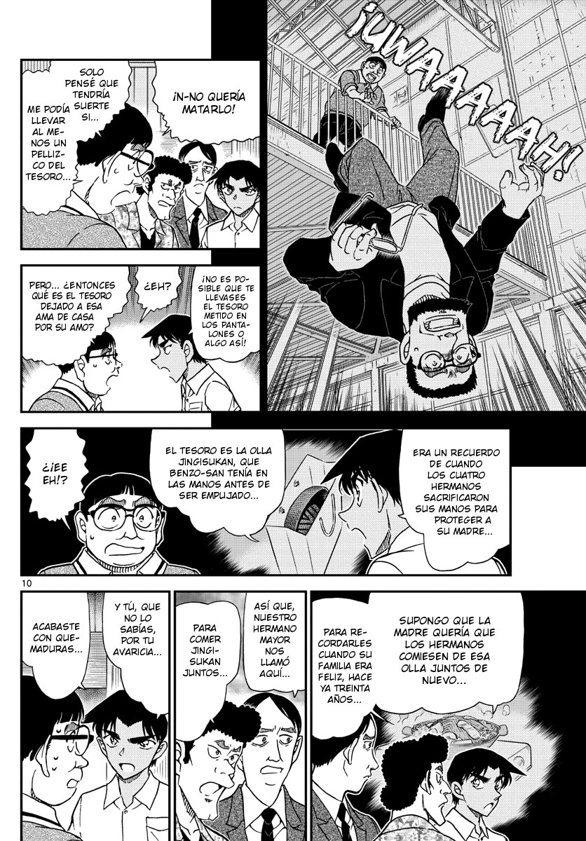 Detective Conan Capitulo 1042: Memorias del Jingisukan página 10